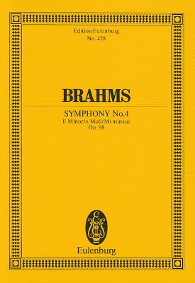 ISBN 9783795766405 Symphony No. 4 in E Minor, Op. 98: Study Score/EULENBURG/Johannes Brahms 本・雑誌・コミック 画像