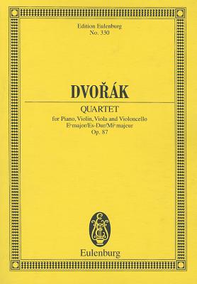 ISBN 9783795769741 Piano Quartet in E-Flat Major, Op. 87/EULENBURG/Antonin Dvorak 本・雑誌・コミック 画像