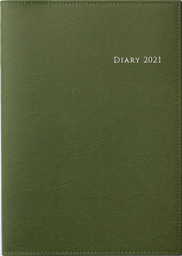 ISBN 9784471804367 ４３６　デスクダイアリーカジュアル６　高橋手帳　２０２１年版１月始まり　モスグリ   /高橋書店 高橋書店 本・雑誌・コミック 画像