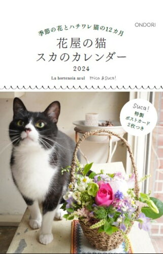 ISBN 9784502907111 花屋の猫スカのカレンダー 2024/中央経済社/北村美加 中央経済社 本・雑誌・コミック 画像