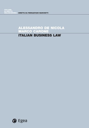 ISBN 9788823841772 Italian Business Law Alessandro De Nicola 本・雑誌・コミック 画像