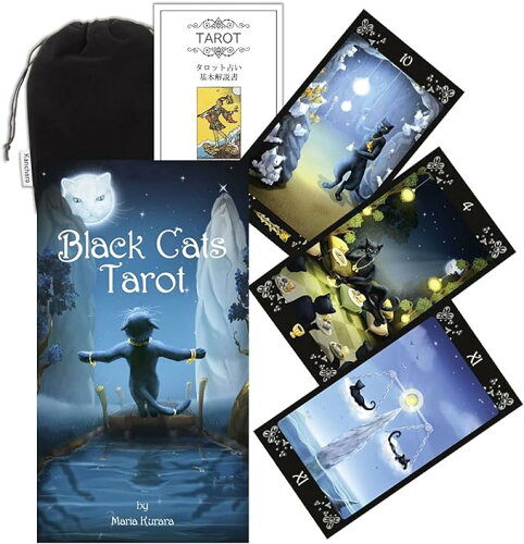 ISBN 9788865271926 Black Cats Tarot ホビー 画像