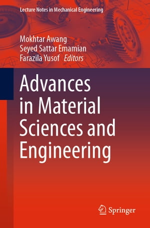 ISBN 9789811382963 Advances in Material Sciences and Engineering 本・雑誌・コミック 画像