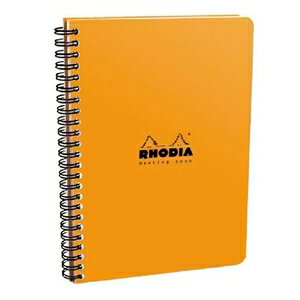 EAN 3037921934180 RHODIA ロディアクラシック ダブルリング ミーティングブック A5 横罫 193418 オレンジ 日用品雑貨・文房具・手芸 画像