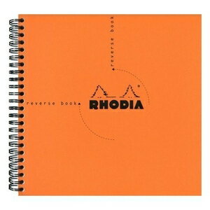 EAN 3037921936085 RHODIA ロディアクラシック リバースブック 方眼 193608 オレンジ 日用品雑貨・文房具・手芸 画像