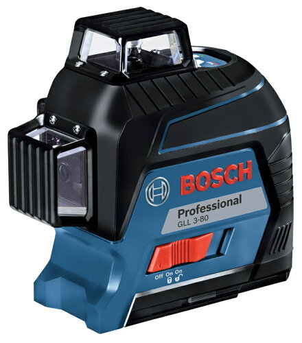 EAN 3165140888356 BOSCH ボッシュ GLL3-80 レーザー墨出し器 ターゲットパネル+ポーチ+キャリングケース付 花・ガーデン・DIY 画像