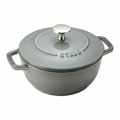 EAN 3272340028816 ストウブ staub Wa-NABE ワナベ グレー Sサイズ 16cm 両手鍋 IH対応 3272340028816 キッチン用品・食器・調理器具 画像