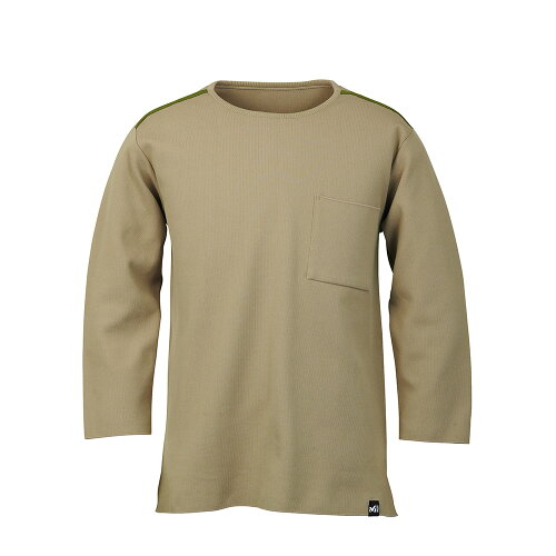 EAN 3515729852405 Millet タフ ニット ロングスリーブ KHAKI - VT ARGILE XS-S MIV01804 スポーツ・アウトドア 画像