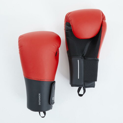 EAN 3583787399323 OUTSHOCK アウトショック Boxing Gloves 100 ボクシンググローブ 10オンス チェリーレッド/ブラック 4343615-8651249 スポーツ・アウトドア 画像