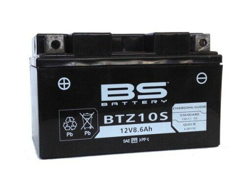 EAN 3661451001366 BSバッテリー 液入充電済バッテリー BTZ10S 車用品・バイク用品 画像