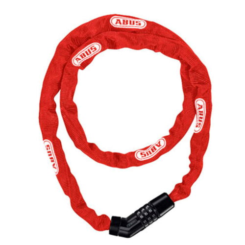 EAN 4003318767425 アバス｜ABUS ダイヤル式 チェーンロック LOCK CHAIN COMBINATIONS ABUS アバス 4804COMBO 110 1100mm/レッド 85_3603098306 スポーツ・アウトドア 画像