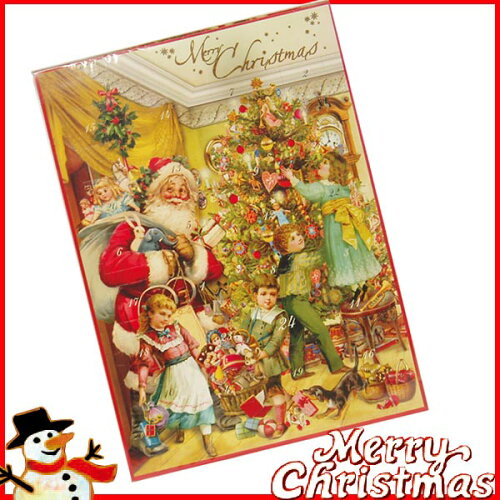 EAN 4006446003731 エイム クリスマスノスタルジックカレンダーチョコ 75g スイーツ・お菓子 画像