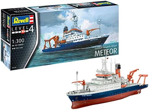 EAN 4009803005218 1/300 海洋調査船 Meteor プラモデル ドイツレベル ホビー 画像