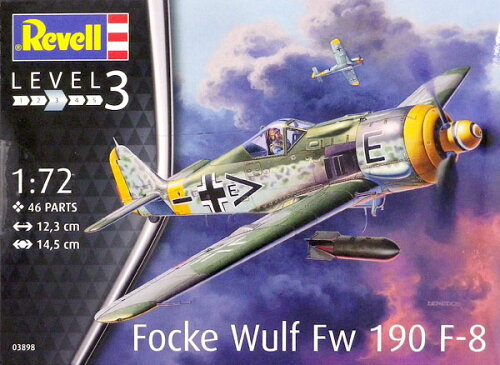 EAN 4009803038988 ドイツレベル 1/72 フォッケウルフ Fw190F-8 プラモデル ホビー 画像