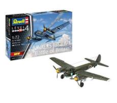 EAN 4009803049724 1/72 ユンカース Ju88A-1 バトル オブ ブリテン プラモデル ドイツレベル ホビー 画像