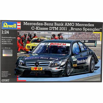 EAN 4009803070872 ドイツ・レベル プラモデル 1/24 Mercedes C DTM 2011“B，スペングラー” ハセガワ ホビー 画像