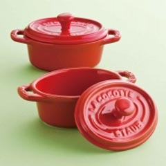 EAN 4009839366727 staub ストウブ ココットオーバル2pcs 11cm チェリー40511-869 1051013 キッチン用品・食器・調理器具 画像