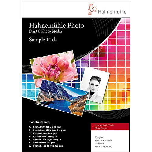 EAN 4011367104122 HAHNEMUHLE FINEART PHOTO GLOSS BARYTA 320 A3+ 25 パソコン・周辺機器 画像