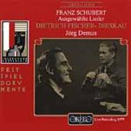 EAN 4011790529127 Schubert シューベルト / Lieder: F-dieskau Br demus P salzburg 輸入盤 CD・DVD 画像