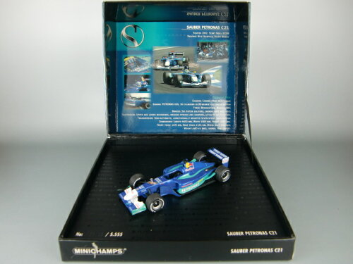 EAN 4012138045347 1/43 SAUBER C21 TEST CAR IN GIFTBOX WITH SOUND L.E. 4444 PCS. おもちゃ 画像