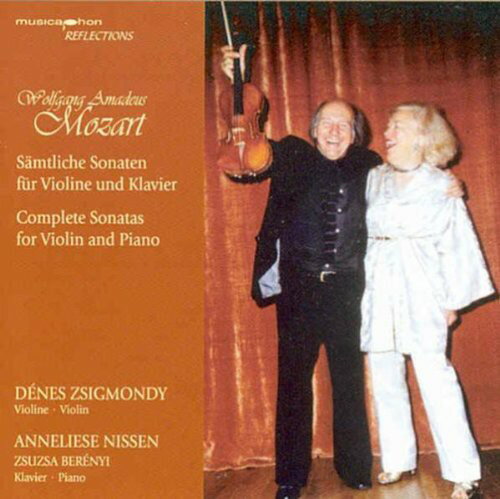 EAN 4012476517506 Mozart モーツァルト / Violin Sonatas: Zsigmondy Vn , A.nissen P , Etc 輸入盤 CD・DVD 画像