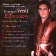 EAN 4015023160101 Verdi ベルディ / Il Trovatore: E.cooper / Met Opera S.roman Warren Bjorling 輸入盤 CD・DVD 画像