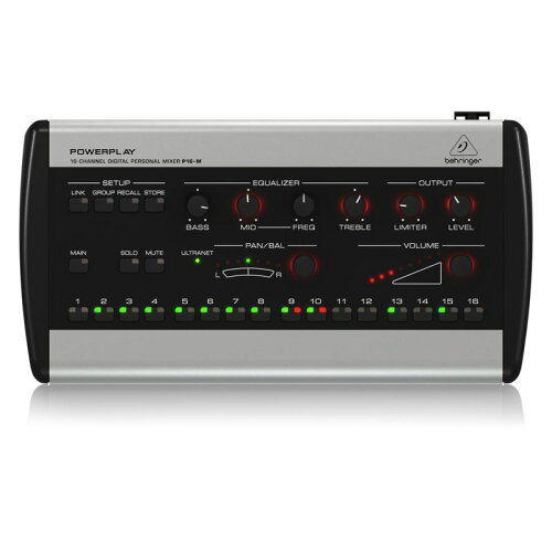 EAN 4033653030687 ベリンガー 16チャンネル・デジタル・パーソナルミキサー BEHRINGER　P16-M 楽器・音響機器 画像