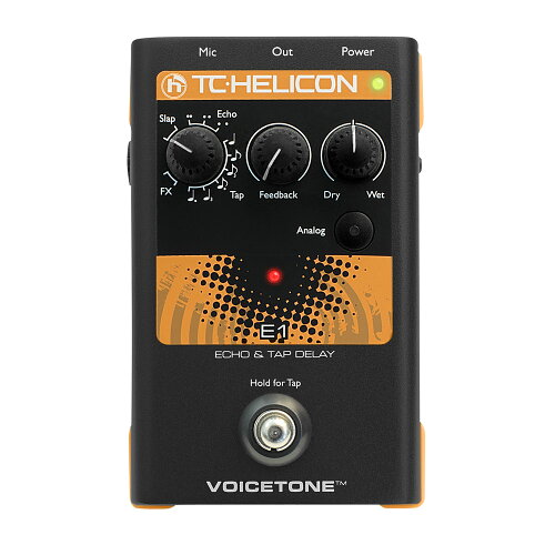 EAN 4033653081061 TC-HELICON VOICETONE E1 ボイス用エコータップディレイ 楽器・音響機器 画像