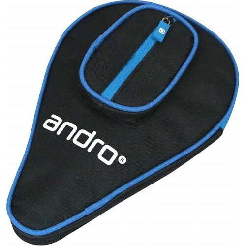 EAN 4039016607664 andro アンドロ 卓球バッグ＆ケース BASIC SP CASE ベーシック エスピーケース ブラック×ブルー スポーツ・アウトドア 画像