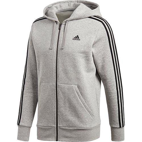 EAN 4058032528807 adidas アディダス M ESSENTIALS 3ストライプス スウェットフルジップパーカー (裏起毛) CF5056  S スポーツ・アウトドア 画像