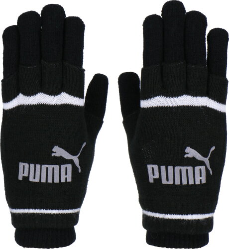 EAN 4059507520715 PUMA プーマ Two Layered Magic Gloves S Puma Black スポーツ・アウトドア 画像