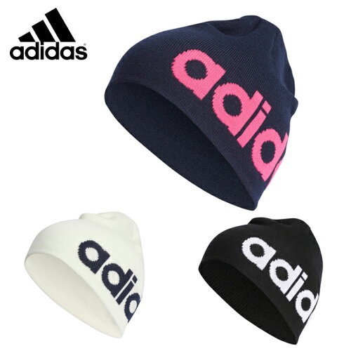 EAN 4060509872061 アディダス adidas リニアロゴ ビーニー クラウドホワイトF18/カレッジネイビー FKP76 DP6055 バッグ・小物・ブランド雑貨 画像