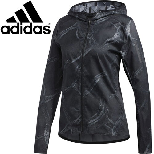 EAN 4060512325172 adidas アディダス オウン ザ ラン グラフィック ジャケット (OWN THE RUN GRAPHIC JACKET) DW5960  S スポーツ・アウトドア 画像