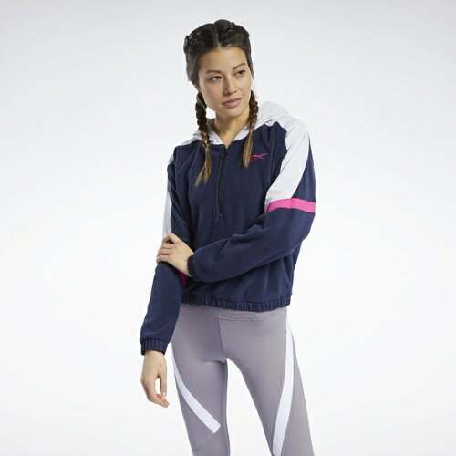 EAN 4060522429242 Reebok MYT クオータージップ フーディー / MYT Quarter-Zip Hoodie FU2347  L スポーツ・アウトドア 画像