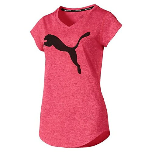 EAN 4060981231219 PUMA プーマ Heather Cat Tee L Pink Alert 517566 スポーツ・アウトドア 画像