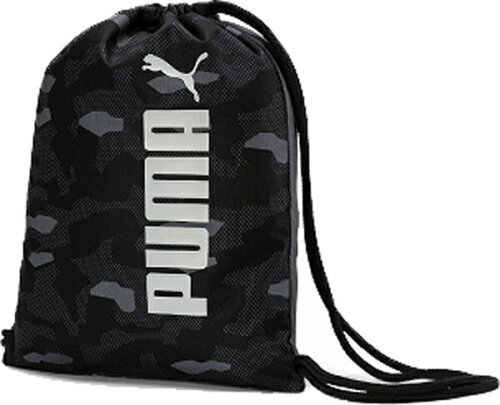 EAN 4060981726609 PUMA プーマ PUMA Style Gym Sack OSFA Puma Black-Camo AOP 076704 スポーツ・アウトドア 画像