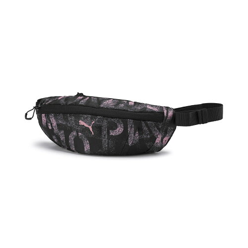 EAN 4060981731818 PUMA プーマ PR Womens waist bag OSFA Puma Black-Bridal Rose-AOP 076625 スポーツ・アウトドア 画像