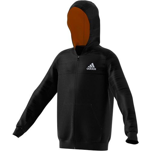 EAN 4061612463948 adidas アディダス ウォーム AEROREADY Warming フルジップパーカー / Warm AEROREADY Warming Full Zip Hoodie GE0542  130 キッズ・ベビー・マタニティ 画像