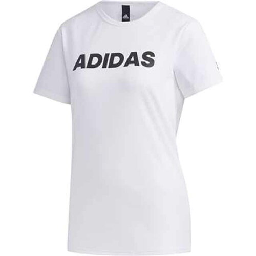 EAN 4062051118703 adidas アディダス W MH キャップリニア Tシャツ レディース GUN30 FM5306 WHT J/S メンズファッション 画像