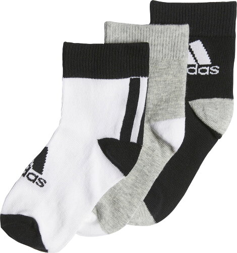 EAN 4062054154456 adidas アディダス 子供用 アンクル ソックス 3足組み (Ankle Socks 3 Pairs) FN0997  15-16cm インナー・下着・ナイトウェア 画像