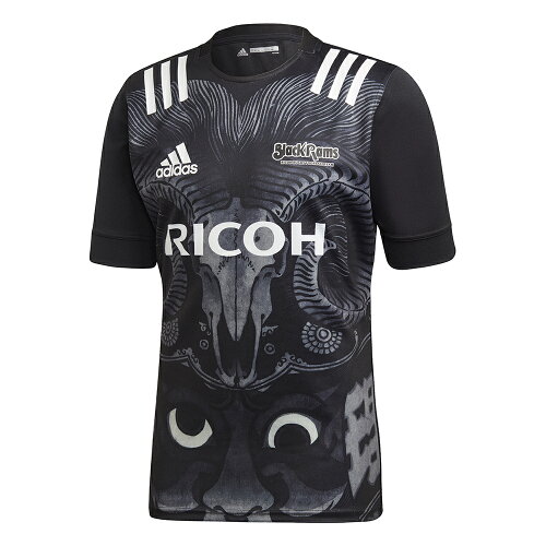 EAN 4062056579899 adidas アディダス リコーブラックラムズ ホーム ジャージー / Ricoh Black Rams Home Jersey FK0781  L スポーツ・アウトドア 画像