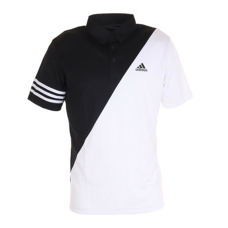 EAN 4062064647290 adidas スリーストライプス カラーブロック 半袖ボタンダウンシャツ / Polo Shirt GM3659 S スポーツ・アウトドア 画像