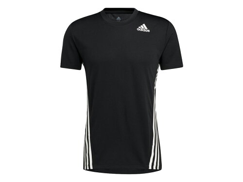 EAN 4062064664976 adidas AEROREADY 3ストライプス Tシャツ / AEROREADY 3-Stripes Tee GM0655  M スポーツ・アウトドア 画像