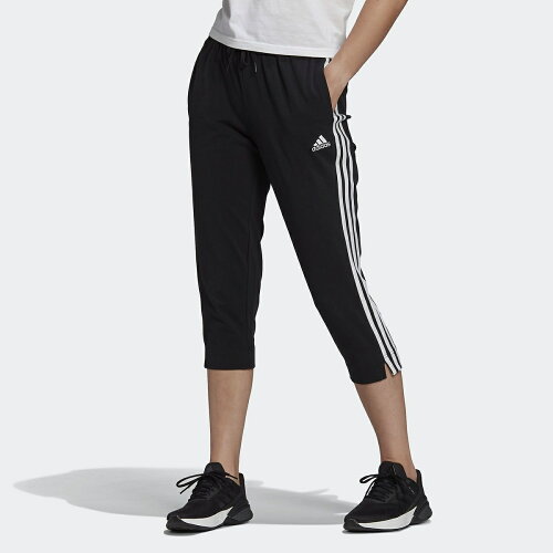 EAN 4062065429284 adidas アディダス エッセンシャルズ シングル ジャージー 7分丈パンツ / Essentials Single Jersey 3/4 Pants GM5539  S スポーツ・アウトドア 画像