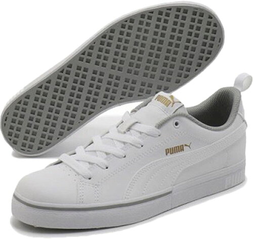 EAN 4062452271786 PUMA キッズ プーマ ブレークポイント VULC BG スニーカー 22-25cm 22 Puma White-Puma White 373633 スポーツ・アウトドア 画像