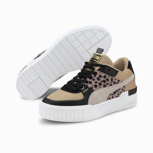 EAN 4062453021168 PUMA プーマ CALI スポーツ ワイルドキャット ウィメンズ スニーカー 23.5 Pale Khaki-Puma White 373909 靴 画像