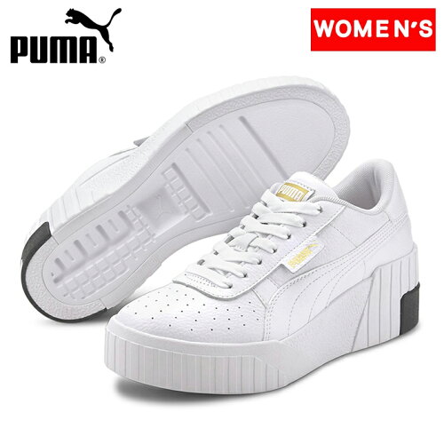 EAN 4062453033055 PUMA CALI ウェッジ ウィメンズ スニーカー 24.5 Puma White-Puma Black 373438 靴 画像