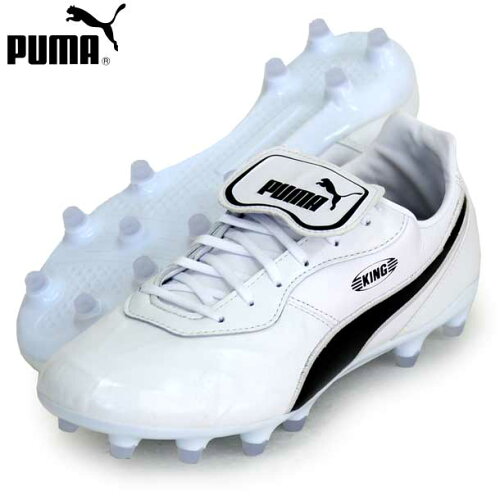 EAN 4062453275509 PUMA プーマ キング トップ FG サッカースパイク 26.5 White-Black-White 105607 スポーツ・アウトドア 画像