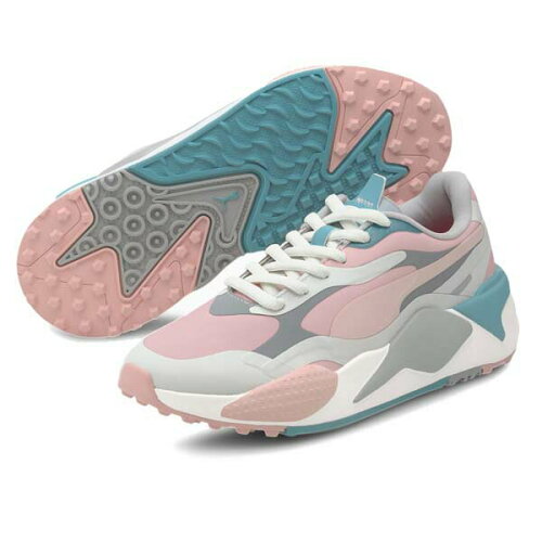 EAN 4062453298614 PUMA プーマ ゴルフ RS-G ウィメンズ スパイクレス シューズ 23 Gray-Peachskin-High Rise 194258 スポーツ・アウトドア 画像