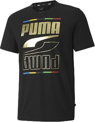 EAN 4062453402769 プーマ REBEL_5_CONTINENTS_Tシャツ 585299 色 : PUMA_BLACK サイズ : L スポーツ・アウトドア 画像